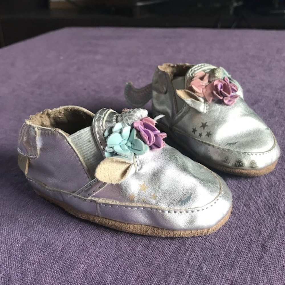 0-6 Month Unicorn shoes